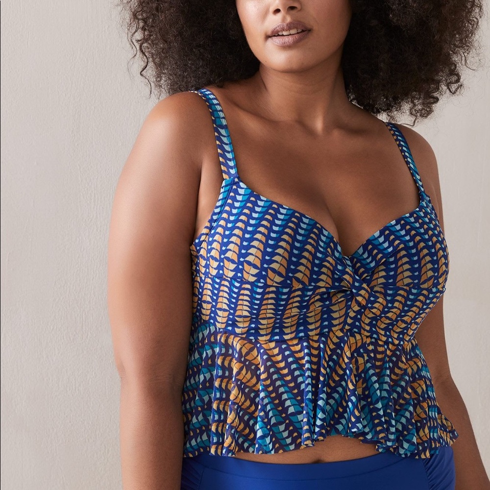 Printed Tankini 36D